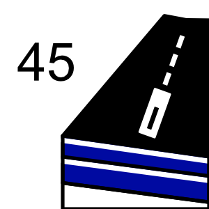 Kohtenblatt 59 mit Reißverschlusseingang und 45cm Seitenstreifen