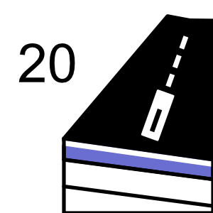 Kohtenblatt 53 mit Reißverschlusseingang und 20cm Seitenstreifen