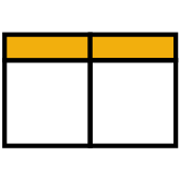 Doppel-Fensterstück Blind